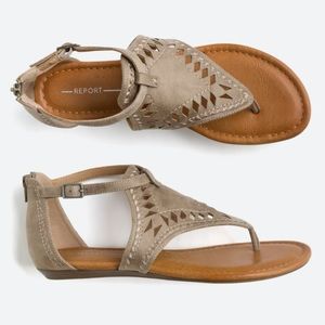 Report Footwear | Lindsay Laser Cut Sandal